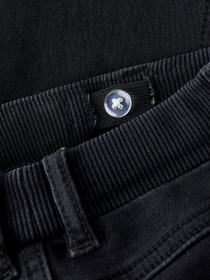 NAME IT Fleece Jeans Ben Baggy Black Denim